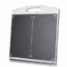 Flat rectangular X-ray detector panel with a handle on top