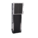 Wall-mounted transformer cabinet with square front panel in vertical position on a black metal frame