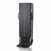 Front view of a mobile X-ray cassette holder with black panel and two side handles