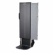 Vertical X-ray cassette holder with protective cover and side panel