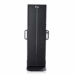 Front view of a vertical X-ray cassette holder with protective cover and side handles