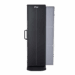 Vertical X-ray cassette holder with protective cover and side panel.