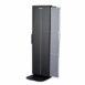 Vertical X-ray cassette holder with protective cover and side panel.