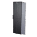 Angled view of a wall-mounted X-ray film holder with black front panel and partially visible gray cassette, designed for radiographic imaging