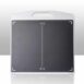 Flat rectangular X-ray detector panel with a handle on top