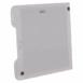Transparent plastic panel labeled ‘Sample Only Damage Grid’ with rounded edges and two mounting holes
