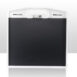 Front angled view of a black textured panel with a white frame, integrated handle, and “Reina Imaging” branding.