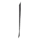 Slim black profile view of a flat panel detector holder
