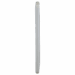 Side profile view of a thin white-framed radiographic grid