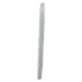 Side profile view of a slim white panel with smooth edges.