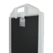 Side view of a black X-ray detector panel in a white protective frame with a handle