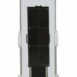 Mobile X-ray stand with adjustable panel and side handles on wheels.