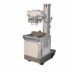 Portable X-ray machine with control panel and mounted imaging arm