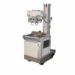 Portable X-ray machine with control panel and mounted imaging arm