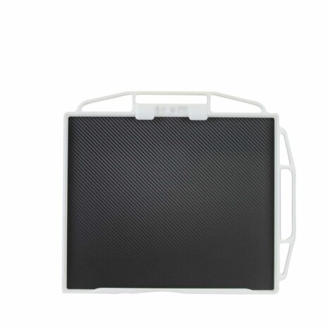 PBHNG14_BACK-scaled Black carbon-fiber imaging panel with a white frame and multiple side handles shown at an angle.