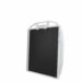 Black carbon-fiber imaging panel with a white frame and multiple side handles shown at an angle.