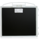 Back view of a carbon fiber X-ray grid in a white protective frame with multiple handles and a PAG label.