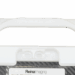 Close-up of a white handle attached to a carbon fiber X-ray grid with Reina Imaging label