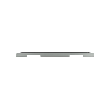 wddr80i_supine-1 Low-profile gray panel viewed from the side with a flat, rectangular shape